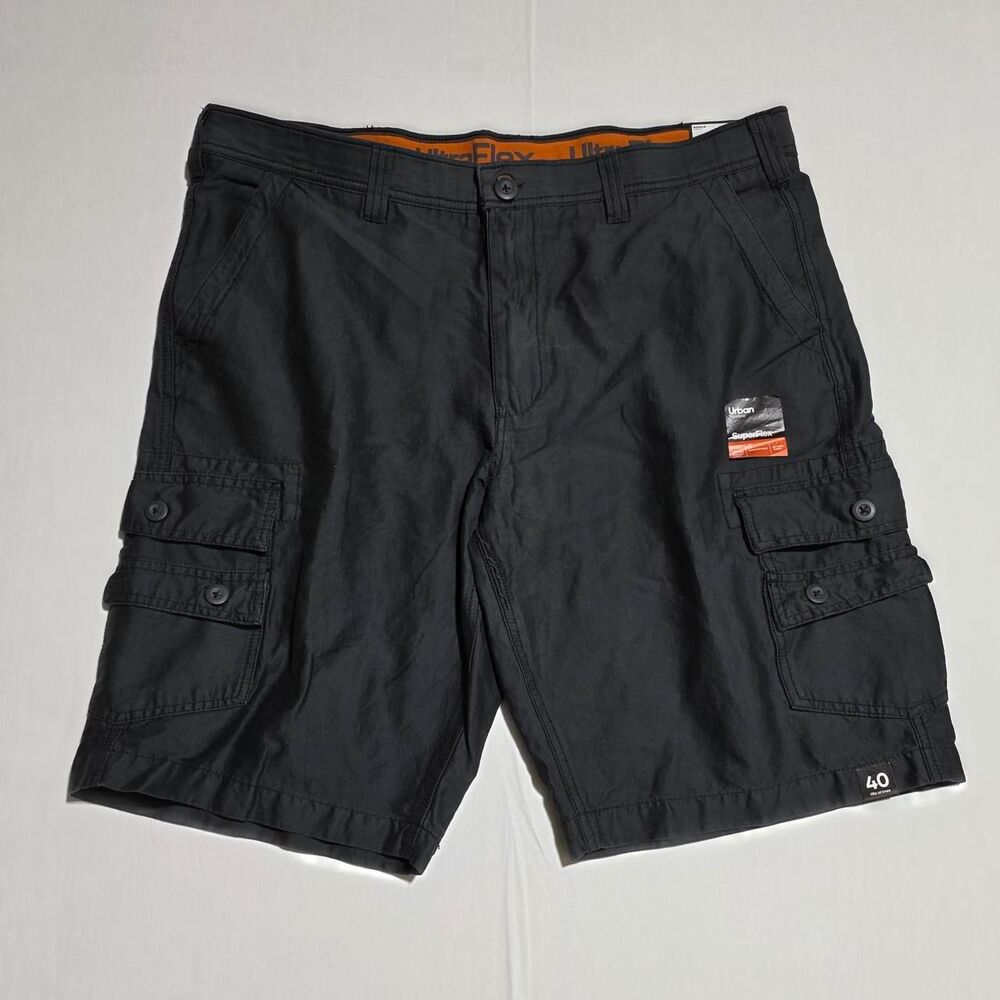 Urban Pipeline Super Flex Cargo shorts men's size 40 waist NWT